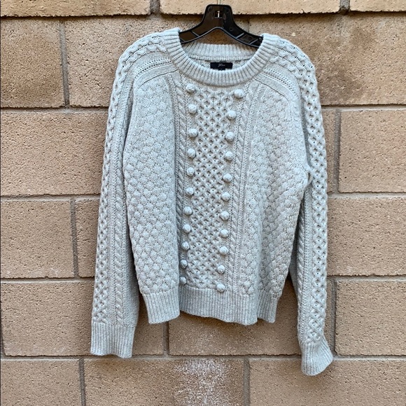 J.Crew Pom Pom sweater J.Crew Pom Pom sweater